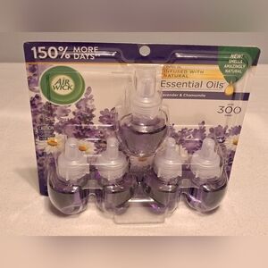 Air Wick Essential Oils Lavender & Chamomile New